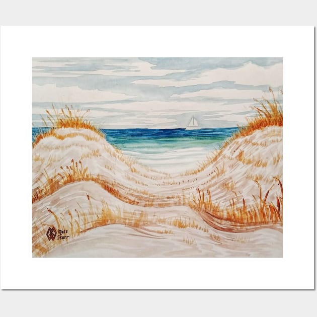 Sailing Along the Beach Wall Art by Matt Starr Fine Art